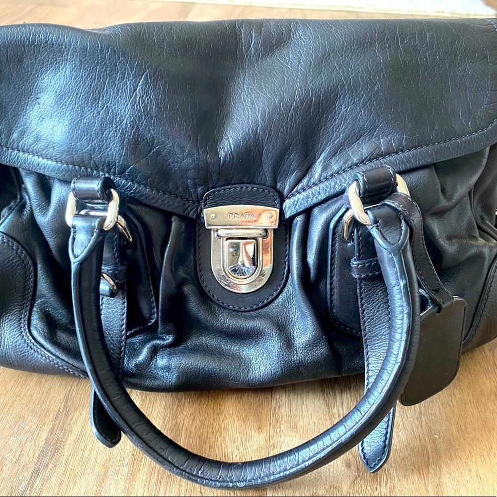 Authentic Prada Sheepskin Handbag